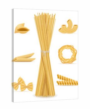 pasta cartoon stock vector illustration isolated on white background