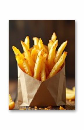 Thinly sliced potatoes, deep-fried to a crispy golden brown