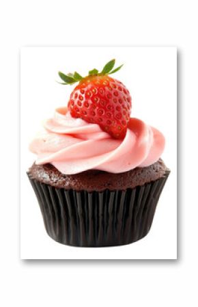 PNG Strawberry cupcake strawberry dessert strawberry cupcake.