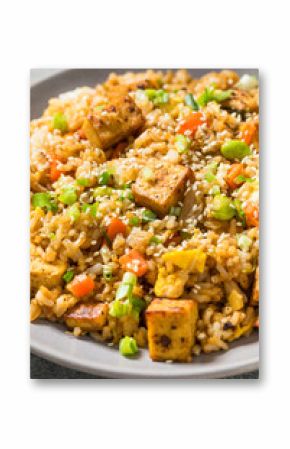 Homemade Asian Tofu Fried Rice