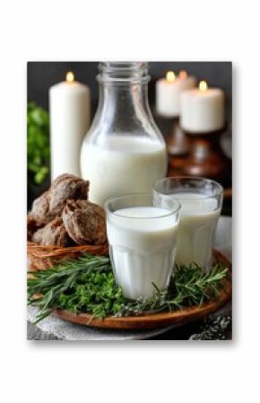 Healthy dairy: nutritious sip, creamy goodness, fresh essence, calcium boost, organic liquid, rich blend, wholesome taste, pure beverage, tasty refreshment, smooth drink.
