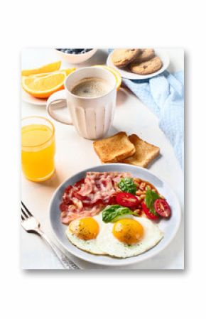 Breakfast with eggs