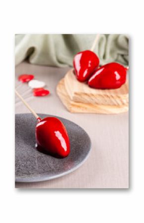 Delicious Brazilian dessert called Strawberry of Love - Morango do Amor