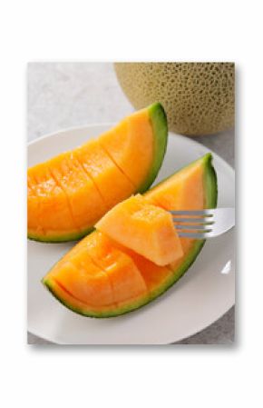 赤肉メロン 北海道富良野産　Red Melon from Furano Hokkaido