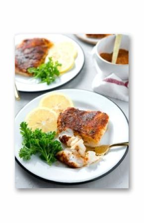 Deliciously seasoned fish fillet