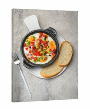 Deliciously Vibrant Breakfast Casserole Made with Fresh Vegetables and Tasty