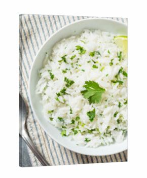 Homemade Mexican Cilantro Lime Rice