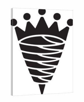 Shawarma doner kebab crown icon