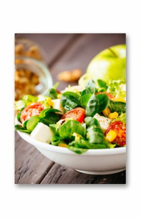 Green dieting salad