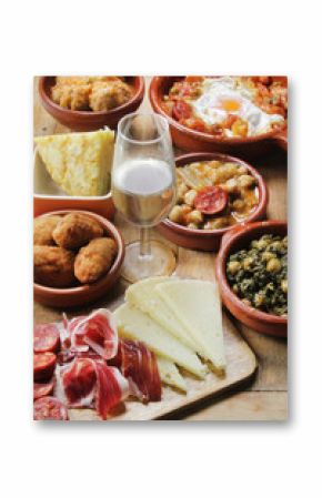 spanish tapas variety