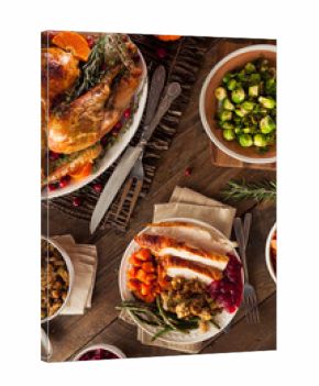 Full Homemade Thanksgiving Dinner