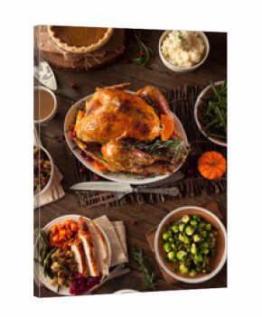 Full Homemade Thanksgiving Dinner