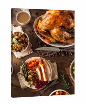 Full Homemade Thanksgiving Dinner