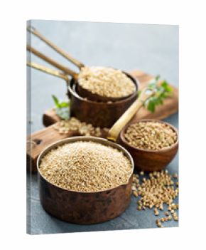 Gluten free cooking with quinoa