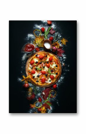 Autumn pizza.