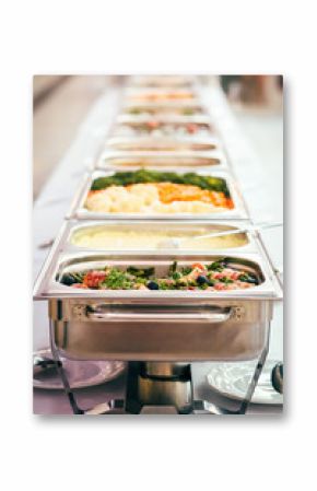 catering wedding buffet food table