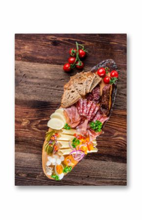 Brettljausn - Wurst und Käse Platte - Jause