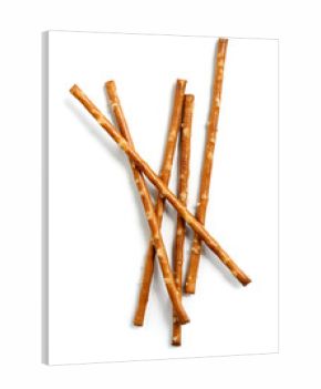 salted sticks isolated
