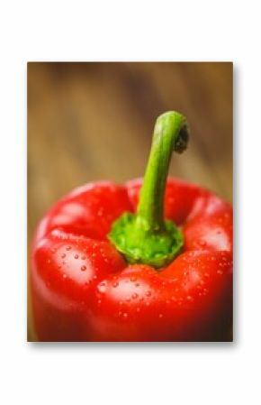 Close-up of fresh red pepper