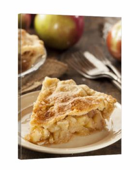 Homemade Organic Apple Pie Dessert