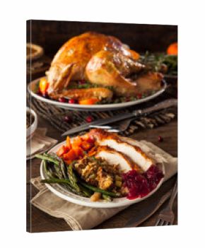 Full Homemade Thanksgiving Dinner