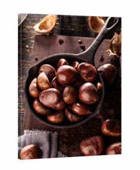 Heiße Maronen (frisch zubereitet) 