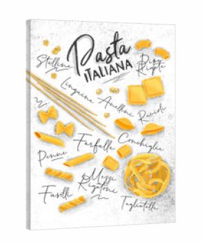 Pasta italiana poster