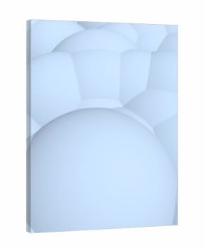 3d rendering picture of blue balls. Abstract wallpaper and background. 3D illustration
