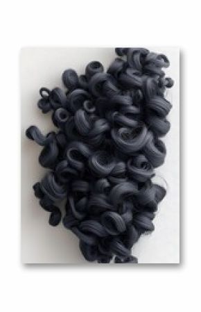 Abstract Dark Grey 3D Rendered Organic Shapes