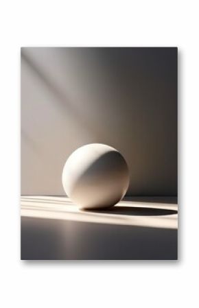 white abstract background. smooth 3d image.