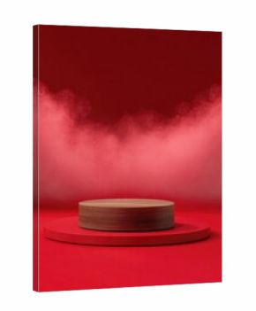 Crimson Convergence  A Futuristic Display