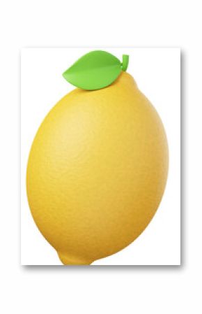 3D Lemon Illustration