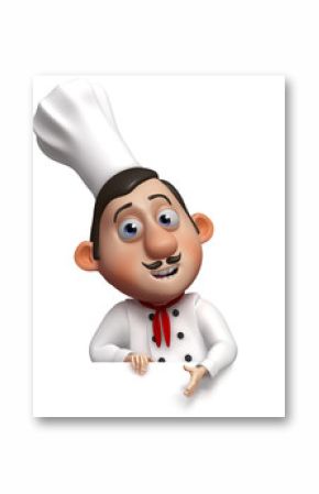 Cook showed to an empty board