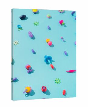 Colorful Funky Objects