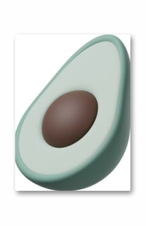 Half of avocado