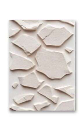 Off-White Dry Sponge Texture Macro with Shadow