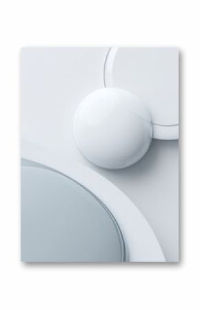 Abstract geometric minimalist clean simple design