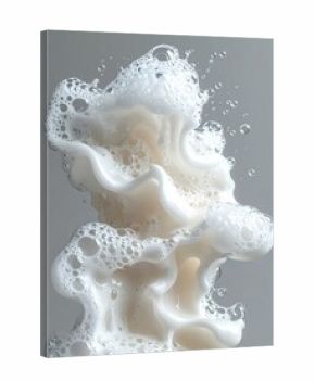 Abstract foam sculpture