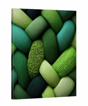 Intricate Pixelated Braid Pattern