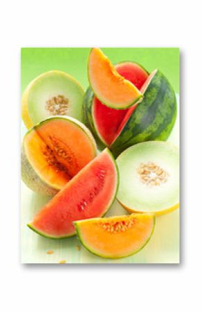 melons and watermelon