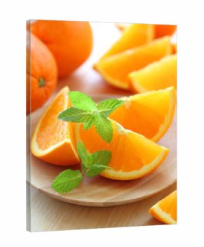 オレンジとミント