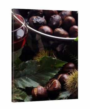 Caldarroste hạt dẻ Marroni 栗 Montella châtaigne castagna castaña Marroni wine vino Chestnuts