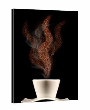 Profumo di caffè caldo