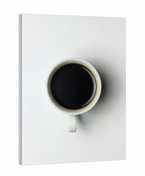 Kaffeetasse mit schwarzem Kaffee