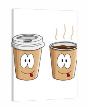 Coffee to go. Kaffee. klein