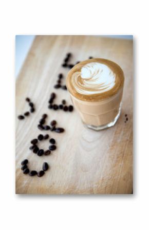 Hot Espresso with Latte Art