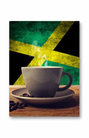 coffee and flag