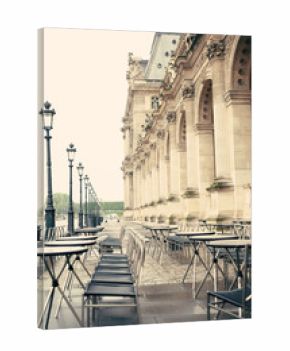 Paris street cafe