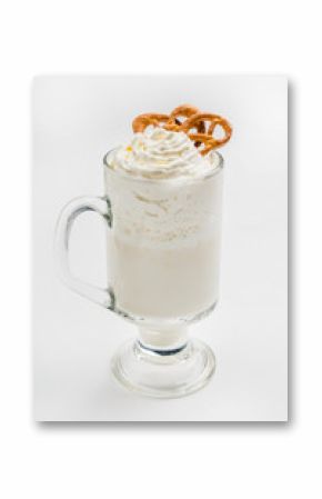 latte with whipped cream