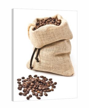 sacchetto di yuta con caffe'